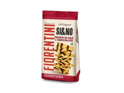 SI&NO Gallette di mais con cioccolato e un pizzico da sale