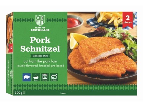 Cotolette di lonza di suino impanate