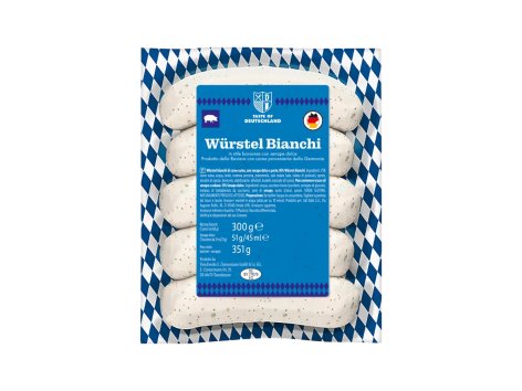 Würstel bianchi di carne suina