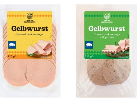 Salume a base di suino, a fette