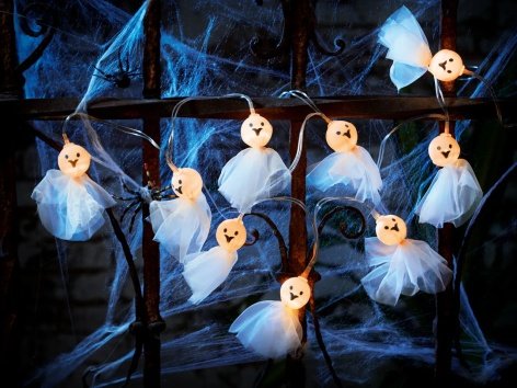 Catena luminosa di Halloween