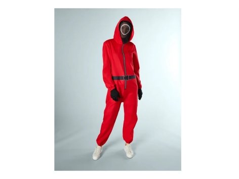 Costume di Halloween per adulti "La casa di carta, Stranger Things, Squid Game"