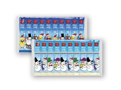 Bastoncini natalizi al cioccolato