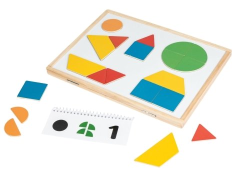 Gioco Montessori "Lavagna magnetica o figure"