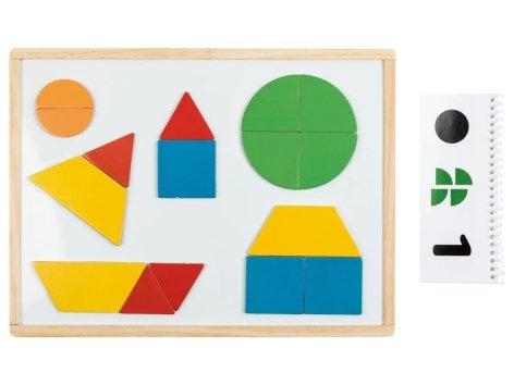 Gioco Montessori "Lavagna magnetica o figure"