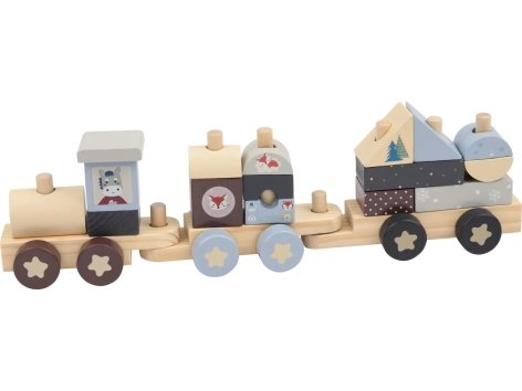 Gioco ad incastro, banco con martello o trenino in legno