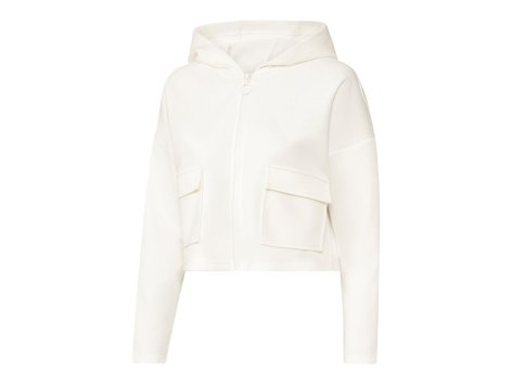 Felpa a coste a donna