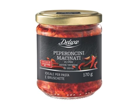 Peperoncini macinati in olio extra vergine di oliva