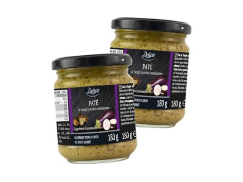 Paté di funghi porcini e melanzane