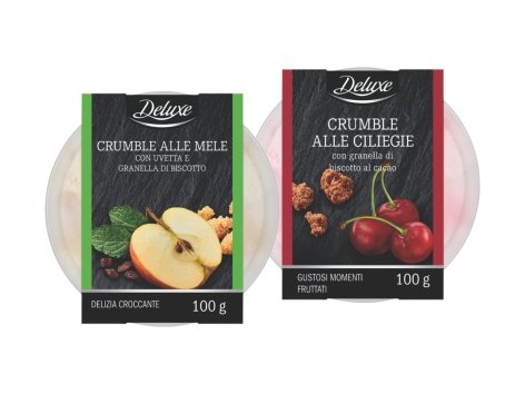 Dessert a base di ciliegia o mela