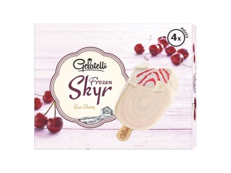 Gelato con Skyr all'amarena