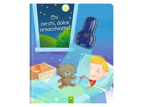 Libro per bambini con torcia