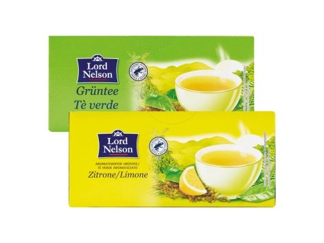 Tè verde o tè verde al limone