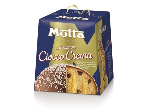 Panettone con crema pasticcera