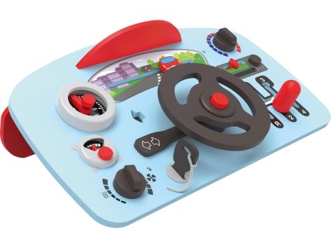 Simulatore di guida in legno per bambini