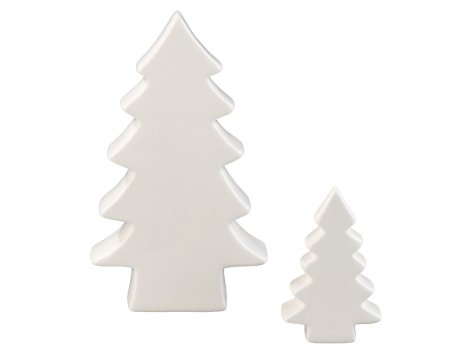 Decorazioni natalizie in porcellana