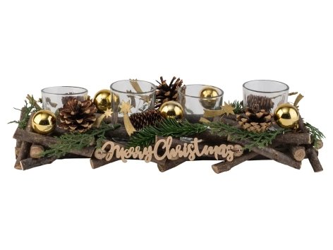 Centrotavola natalizio per avvento