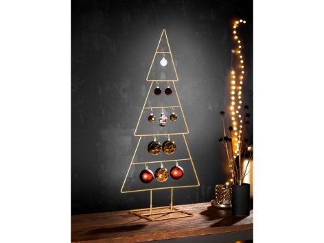 Albero di Natale stilizzato con ganci o portalumini