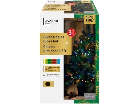 Catena luminosa 192 LED
