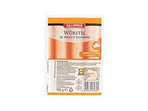 Mini würstel pollo e tacchino