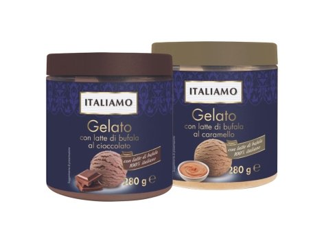Gelato con latte di bufala
