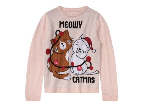 Pullover natalizio da bambina