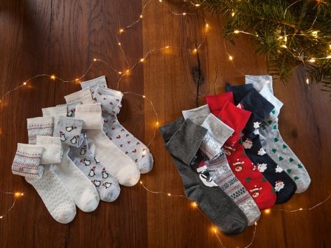 Calze natalizie da uomo