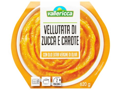 Vellutata di zucca e carote