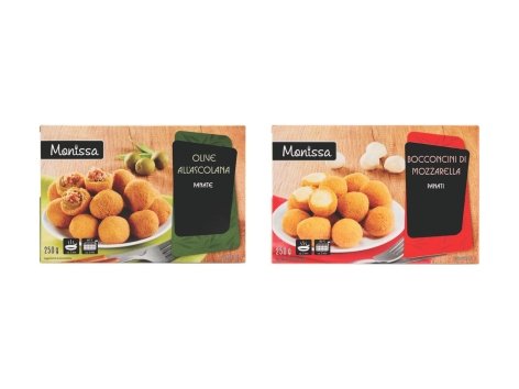 Olive all’ascolana o bocconcini di mozzarella