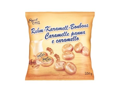 Caramelle panna e caramello