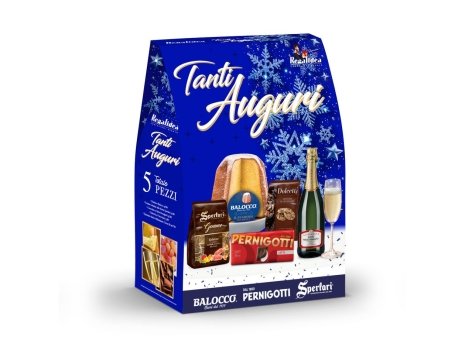 Cesto natalizio “Tanti Auguri”