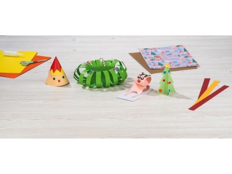 Set natalizio di bricolage per bambini