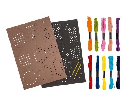 Set natalizio di bricolage per bambini