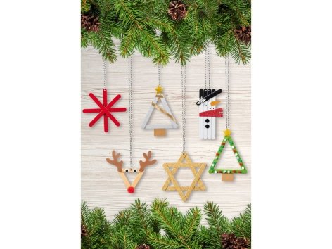 Set per bricolage "decorazioni natalizie"