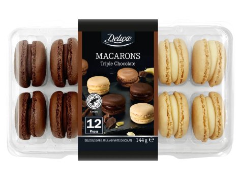 Macarons al cioccolato