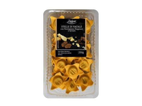 Stelle di Natale con Parmigiano Reggiano e tartufo