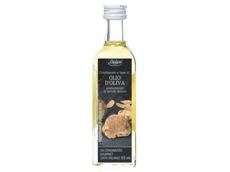 Condimento a base di olio d’oliva aromatizzato al tartufo bianco