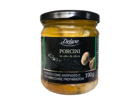 Funghi porcini in olio d’oliva