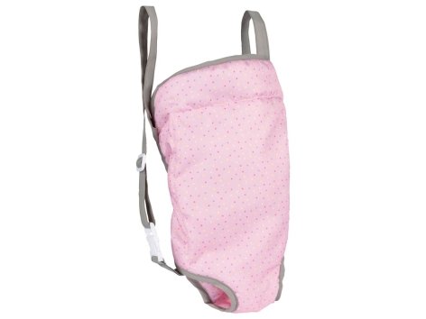 Zaino portabambola, vestiti o borsa dei pannolini per bambole