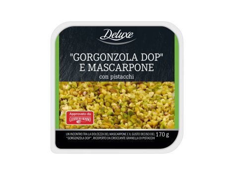 “Gorgonzola DOP” e mascarpone con pistacchi