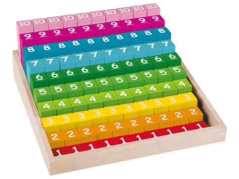 Gioco Montessori "Regoli, figure o puzzle"