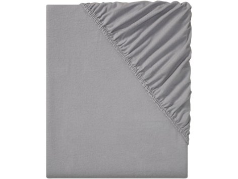 Lenzuolo con angoli matrimoniale in cotone felpato