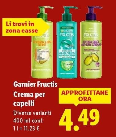 Garnier Fructis - Crema Per Capelli