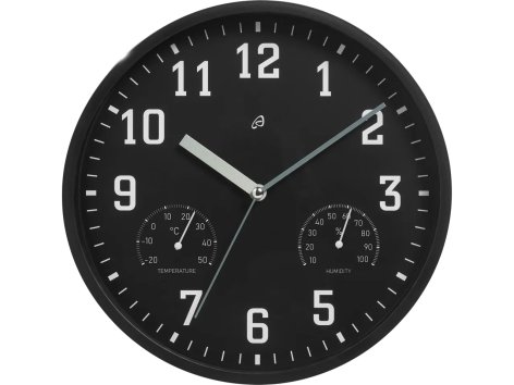 Orologio da parete con termometro ed igrometro