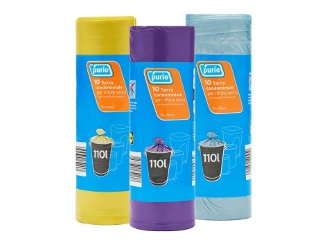Sacco condominiale per raccolta differenziata, 110L
