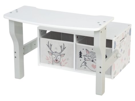 Cassapanca per bambini 2 in 1