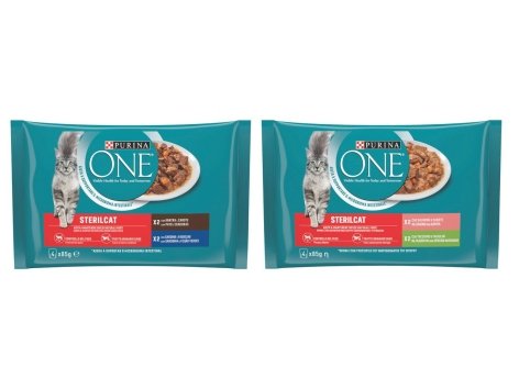 Cibo umido per gatti sterilizzati