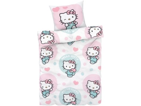 Parure copririumino singolo "Hello Kitty, LOL, Minions, Paw Patrol, Peppa Pig"