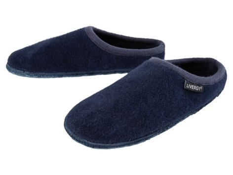 Pantofole in feltro da uomo