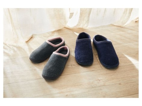 Pantofole in feltro da donna